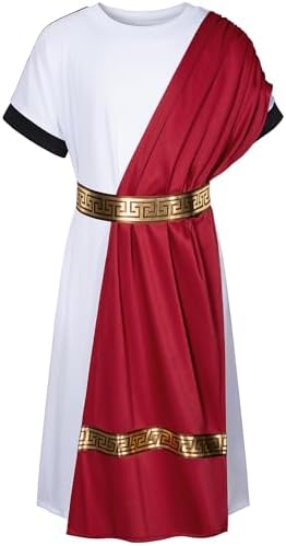 Toka Revenues Kids Toga Costume Halloween Role-Playing Set captain RTG123