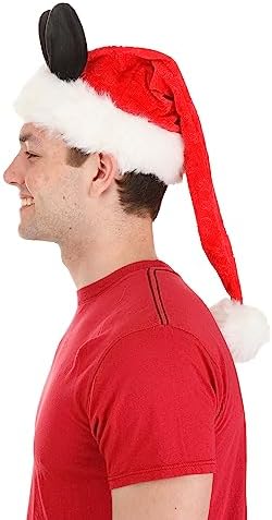 Fun Faux Fur Disney Santa Hat Ears Velour