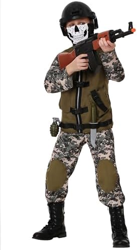 Kids Camo Trooper Costume
