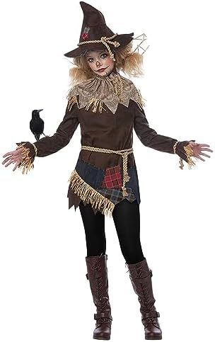 Paper Creepy Scarecrow Costume for Girls This That the Blah-Blah