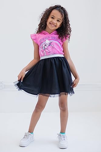 Marvel Spider-Gwen Spider Mesh Dress Pink
