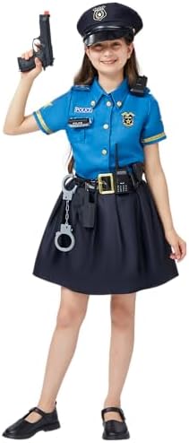 Spooktacular Creations Halloween Police Officer Costume for Girls