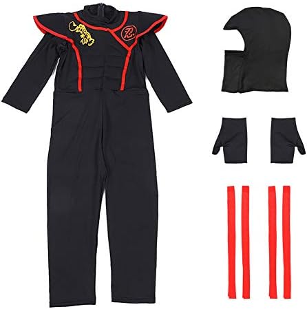 Biggest Ninja Kids Halloween Costume Boys Girls Steal the Show