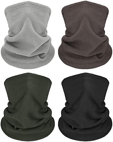4-Piece Kids Winter Neck Gaiters
