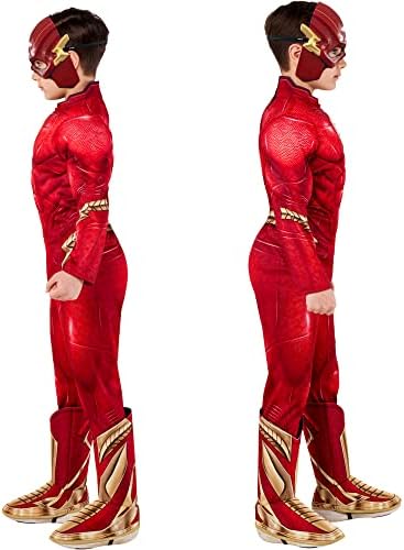 Rubies Boys The Flash Movie Deluxe Costume Jumpsuit and Mask