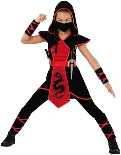 Morph Ninja Costume for Girls Zapping Halloween Sh Notations
