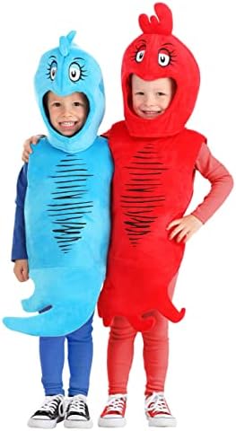 Dr Seuss Toddler Red Fish Costume
