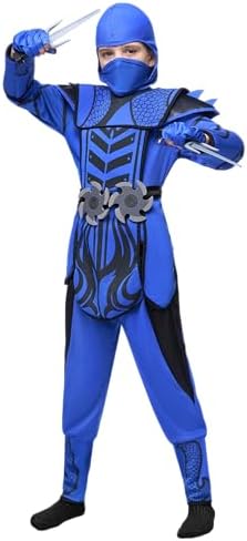 Spooktacular Kids Halloween Ninja Costume for Boys