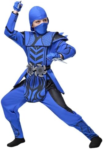 Spooktacular Kids Halloween Ninja Costume for Boys