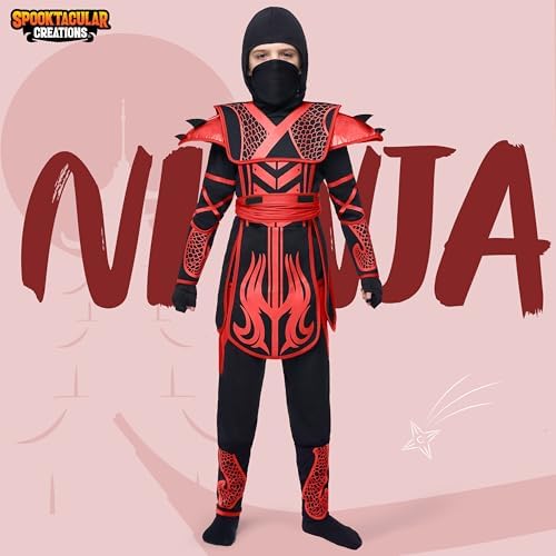 Spooktacular Ninja Halloween Costume for Kids