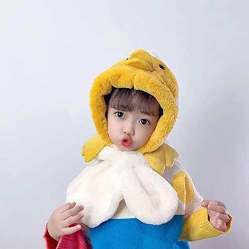 Ztexkee Cartoon Duck Winter Hats Scarves Set for Kids