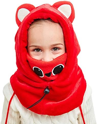 DC Supernice Balaclava Winter Hat Cute Dinosaur Kids Beanie for 2-12