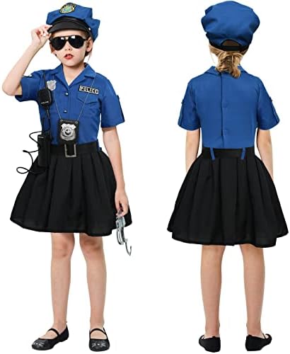 Adorable Police Officer Costume for Girls