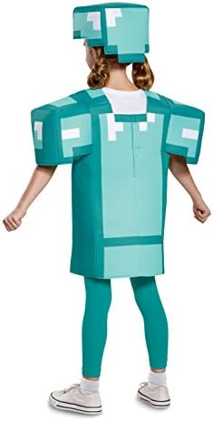 Disguise Armor Classic Minecraft Costume Blue Small 4-6