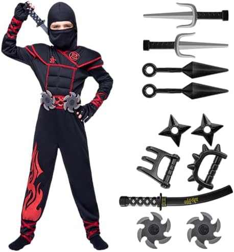 Spooktacular Kids Muscle Ninja Daily Series Costumes