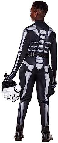 Spirit Halloween Fortnite Fishskull Youth Costume Gaming Halloween_concatenate
