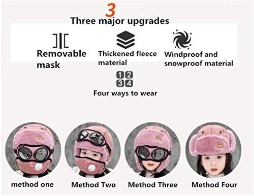 4-in-1 Winter Hat for Kids - Stay Warm and Stylish
