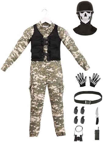 Kids Battle Soldier Costume