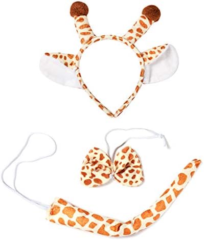 Cute Halloween Reindeer Costume for Girls 1-10Y with Fun Headband