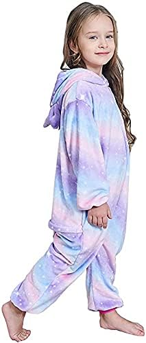 Comfortable Microfleece Kids Pajamas with Unicorns