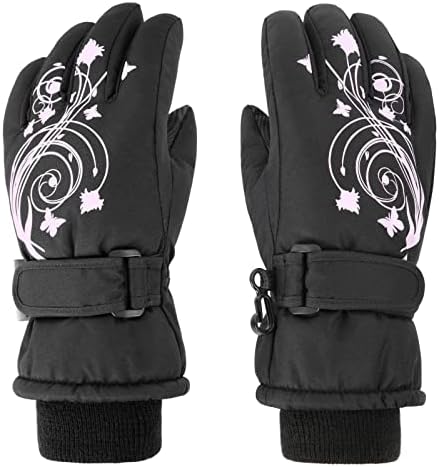 Cotton Kids Waterproof Snow Gloves