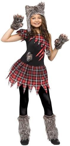 Fun World Girls Wild Wolfie Costume