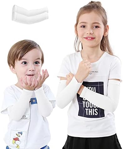 Newbyinn Arm Sleeves for Kids - UV Protection Cooling and Durable