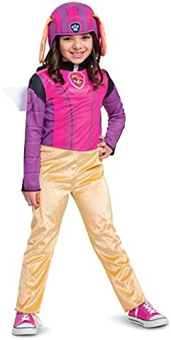 Disguise Paw Patrol Skye Costume for Kids - Skye Badges and More