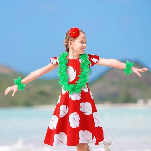 Hawaiian Princess Party Costume Dress