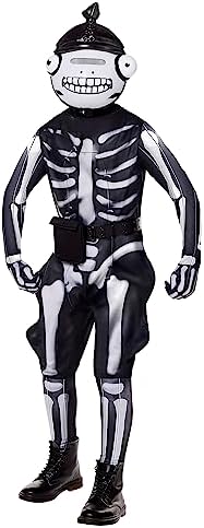 Spirit Halloween Fortnite Fishskull Youth Costume Gaming Halloween_concatenate