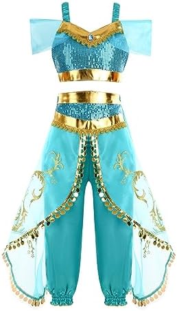 BLOOMIRO Princess Kids Halloween Costume Set