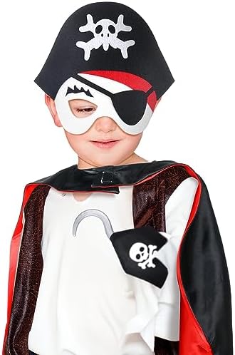 BNCAILOR 6-Piece Pirate Costume Accessory