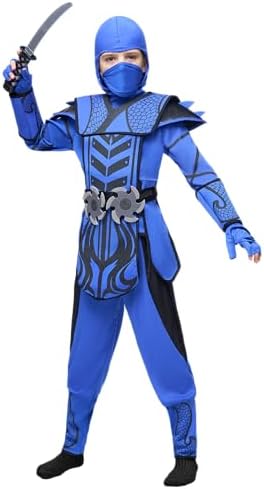 Spooktacular Kids Halloween Ninja Costume for Boys