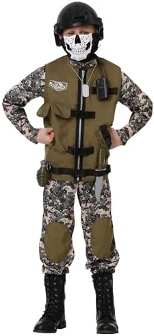Kids Camo Trooper Costume