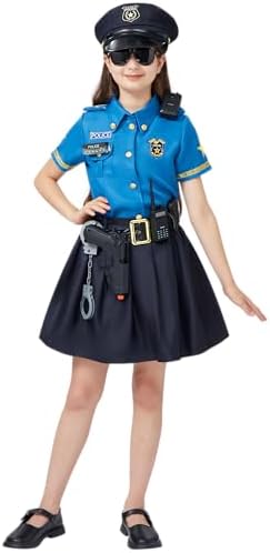 Spooktacular Creations Halloween Police Officer Costume for Girls