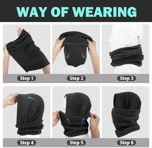 XURIGOX Winter Fleece Neck Gaiter