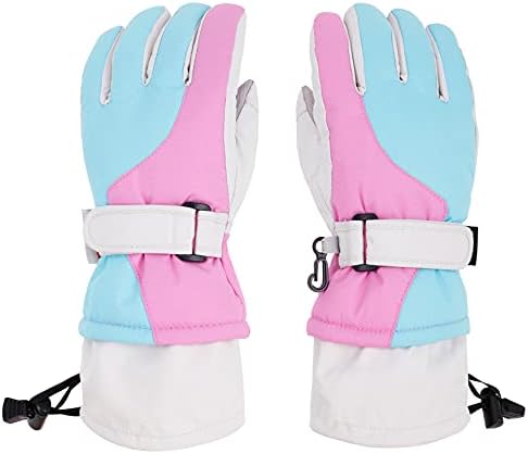 Stay Warm in the Snow - Kids Cotton Gloves Waterproof Water repellent
