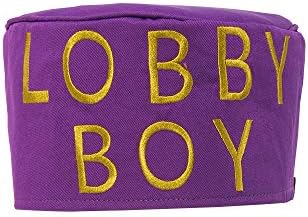 Haikyuu Adult Hat Purple Bell Hop Cap India Style
