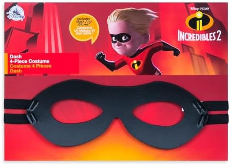 Disney Boys Incredibles 2 Dash costume Perfect for Halloween and Play