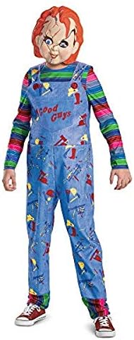 Disguise Halloween Gift Official Childs Play Chucky Costume for Kids Statement Piece