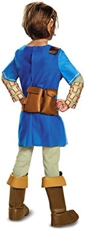 Link Breath Of The Wild Deluxe Costume Blue Medium Halloween
