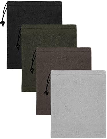 4-Piece Kids Winter Neck Gaiters