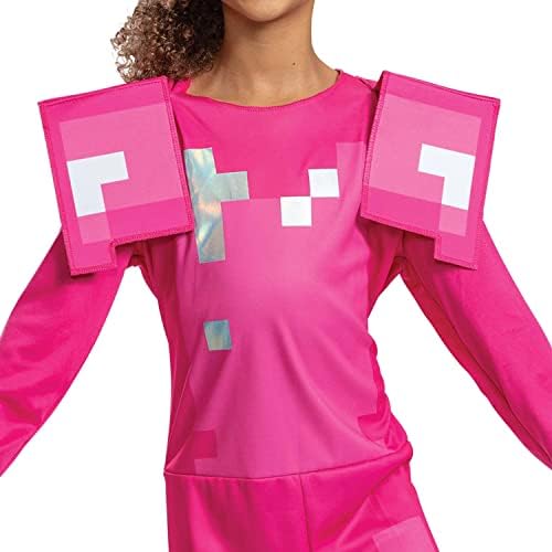official Minecraft Pink Armor costume for kids