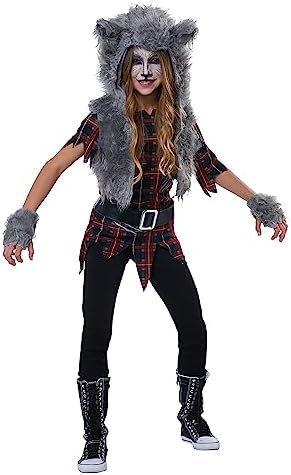 California Costumes Werewolf Girl Festive Halloween Party