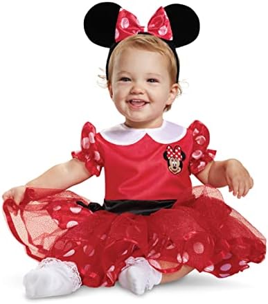 Disguise Disney Minnie Mouse Girl Costume Red 2T
