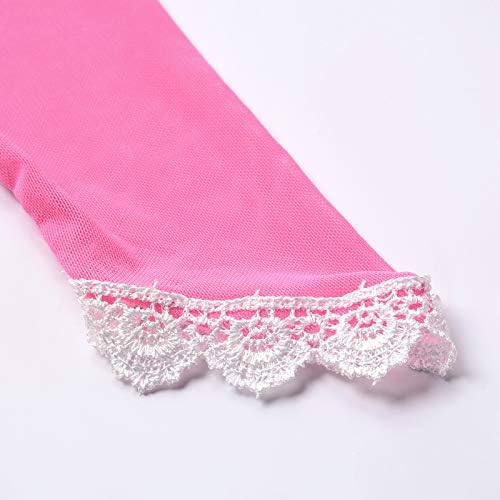 JerrisApparel Girls Pink Princess Costume Halloween Cosplay Party Dress up