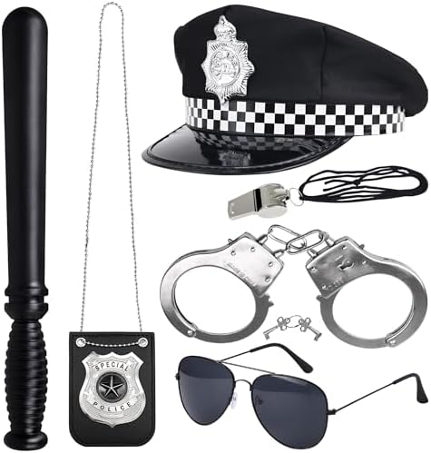 Police Costume Accessories for Kids Boys