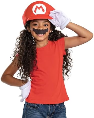 Disguise Mario Costumes for Kids Official Super Mario Elevate Kit