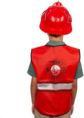 TigerDoe Fireman Costume Firefighters Role-Play Set