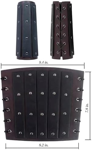 Medieval Kids Pirate Viking Costume - 5-Piece Set for 4-12 Years